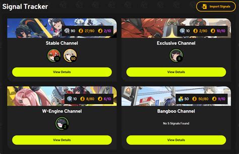 Testing a pull tracker for ZZZ until I find a better one Zenless Zone ...