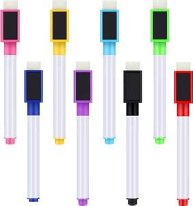 Flipkart.com | Soucolor 8 Pack Whiteboard Erase Markers with Erasers ...