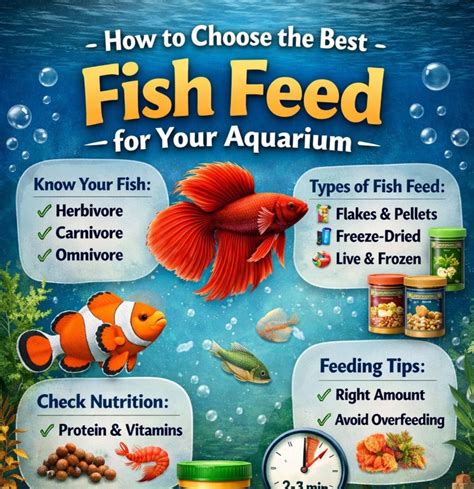 Best Fish Feed for Your Aquarium | Popular Fish Feed Guide
