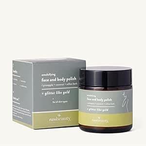 Buy RawBeauty Glitter Like Gold Face & Body Polish 120gm| Body ...