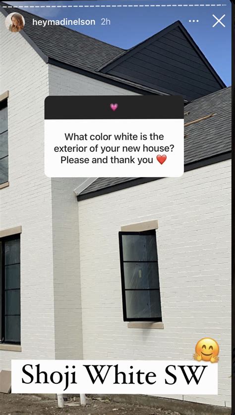 Exterior Paint Colors for House - White House with Shoji White SW