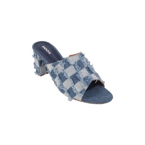 Buy Mochi Women Blue Casual Mules Online | SKU: 40-242-45-36 – Mochi Shoes