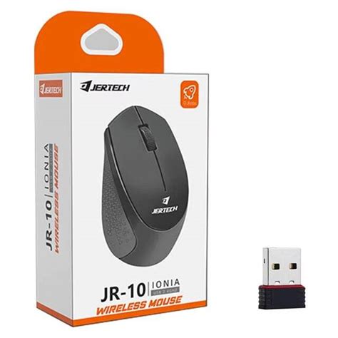 Jertech JR10 Ionia Wireless Mouse (Black) | Anas-IQ