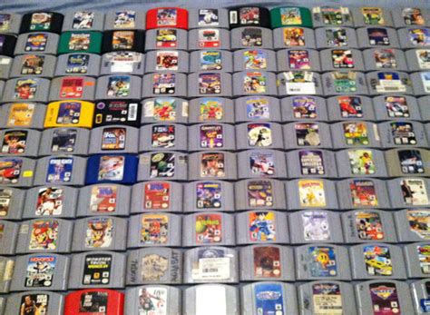 Complete Nintendo 64 N64 Game Collection All 296 North American Games ...