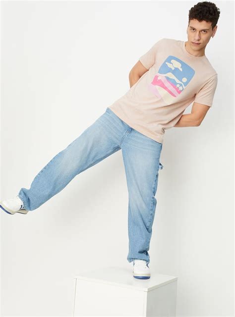 Buy Men Slim Fit Graphic T-shirt Online at just Rs. 249.0 ...