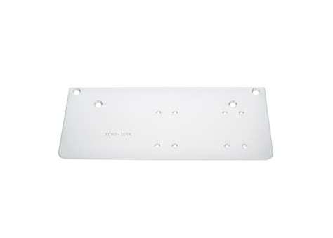 18PA-AL DCM-HDWR PARALLEL ARM DROP PLATE-CL | Door Controls USA
