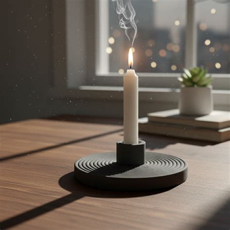 Zentra candle stick holder – Greyt