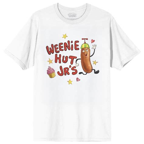 Spongebob Squarepants Weenie Hut Jr's on White Adult T-Shirt-4XL ...