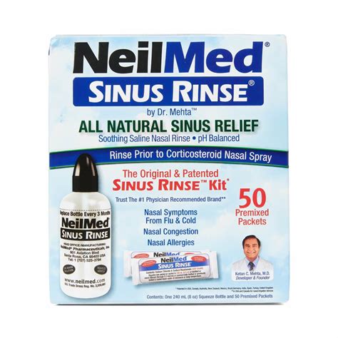 NeilMed SINUS RINSE Saline Nasal Kit