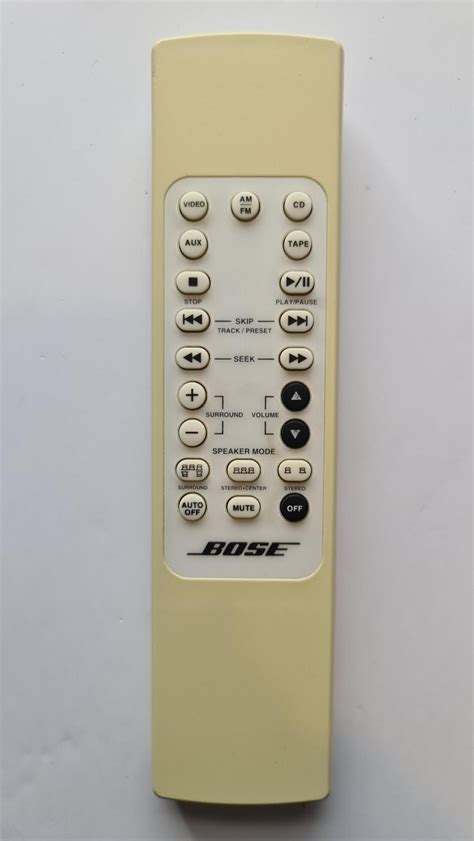 Bose Remote Control Problems 的图像结果