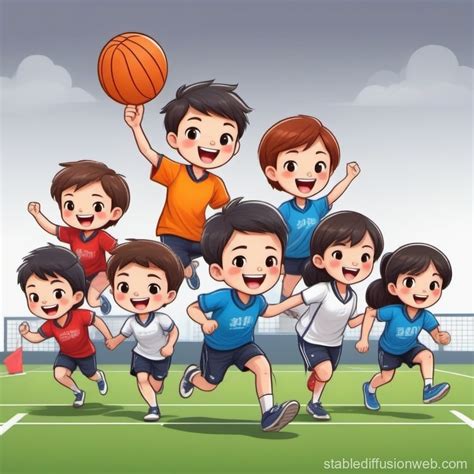 Sports Meeting Cartoon 的图像结果