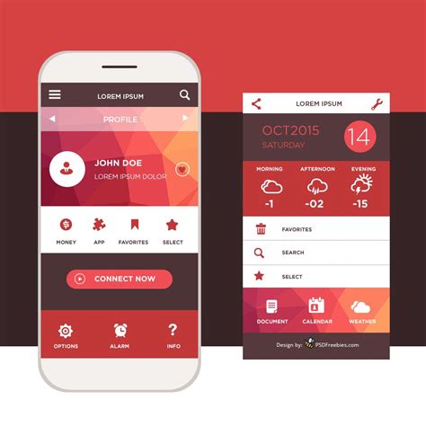 Mobile application interface design PSD Design Home App, App Ui Design ...