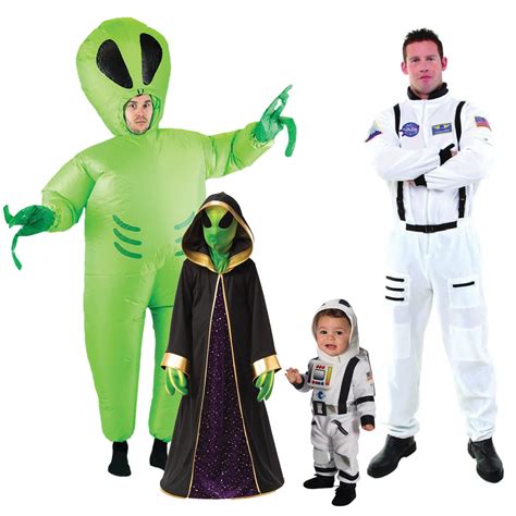 Alien and Astronaut Family Costumes – Party Expert