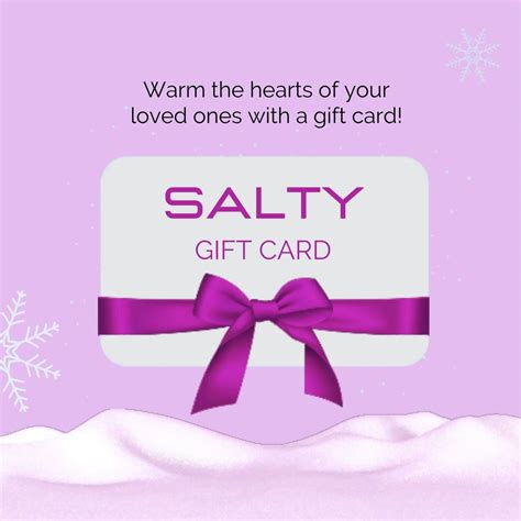 Salty Jewellery Gift Card – Salty Accessories