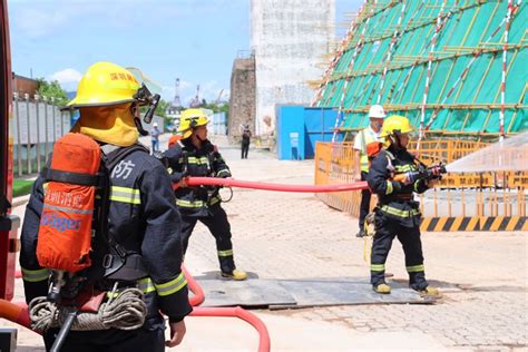 深圳南山区建筑工务署举办2020年“安全生产月”消防应急演练