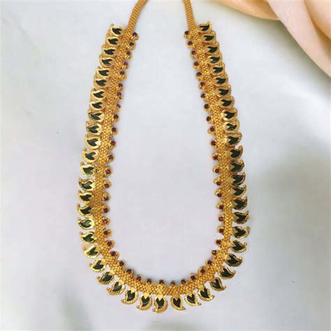 South Indian Traditional Mango Long Chain Haram| K Supreme