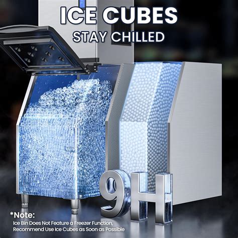 Coolake Commercial Ice Maker Machine 400lbs/24H with India | Ubuy