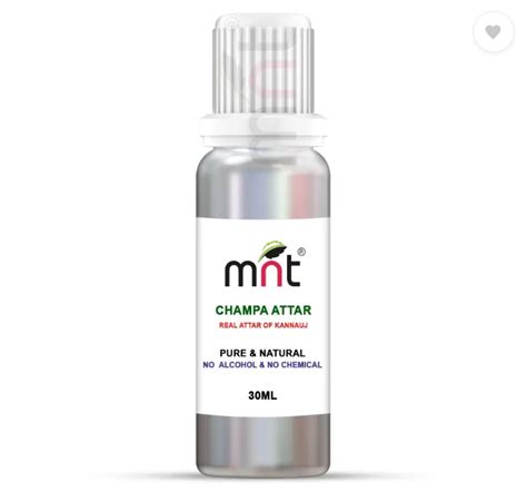 Champa Attar For Unisex, Long Lasting & Alcohol Free - Pure – MNT