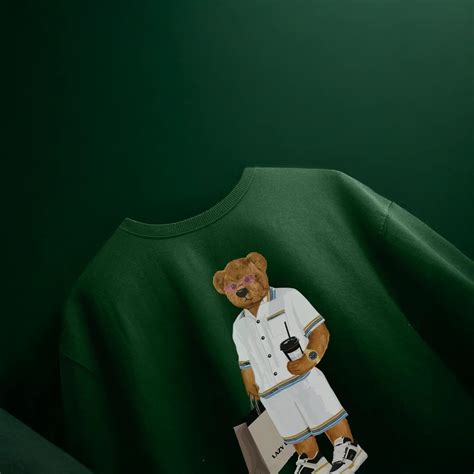 Luxury Shopper Teddy Bottle Green Oversized T-shirt – Lazy Hippos