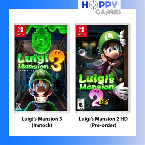Luigi's Mansion 2 Luigi Mansion 3 Nintendo Switch Luigi Mansion 3 ...
