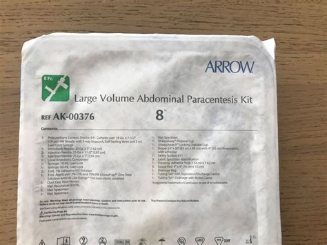 Image result for Paracentesis Procedure Kit