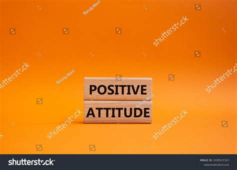 Positive Attitude Symbol Concept Words Positive Stock Photo 2195537317 ...