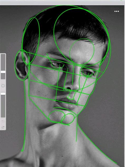 How to draw 3 4 view face step by step – Artofit