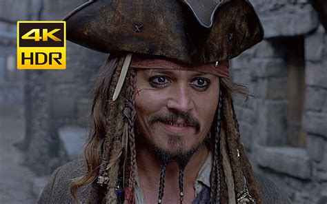 4k超清【加勒比海盗系列】杰克船长这无处安放的魅力 太帅了_哔哩哔哩_bilibili