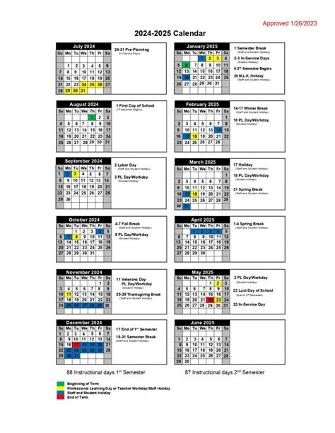 School District Calendar