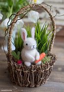 Image result for Felted Bunny
