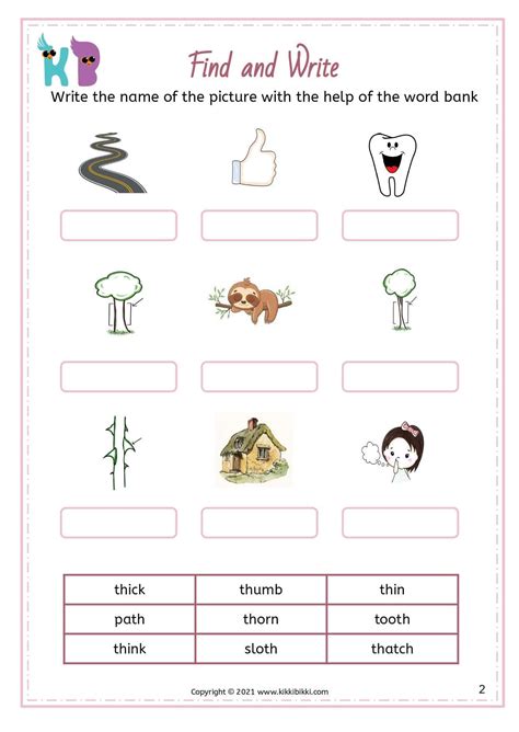 Find and Write Worksheets for Phonics Fun