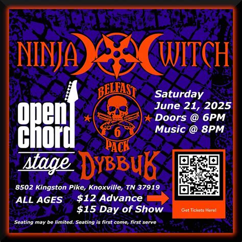 NinjaWitch / Belfast 6 Pack / Dybbuk , 8502 Kingston Pike, Knoxville ...