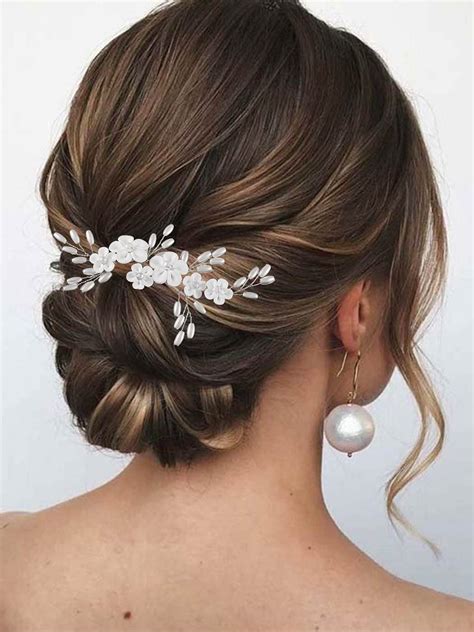 Bridal hair clip – Artofit