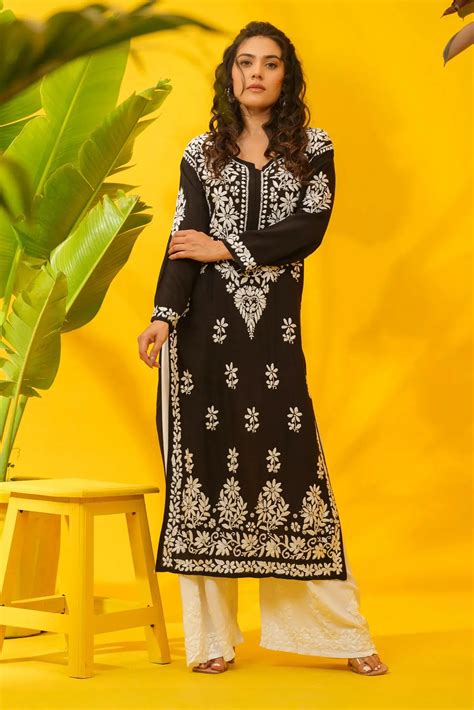 Modal Chikankari Kurta for Every Occasion - The House of Indu