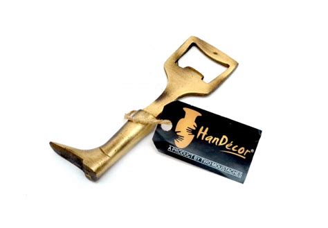 Buy Shoe Design Bottle Opener Brass Showpiece Online at Best Price
