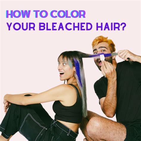 Step By Step Guide For Putting Semi-Permanent Hair Color Over Bleached ...