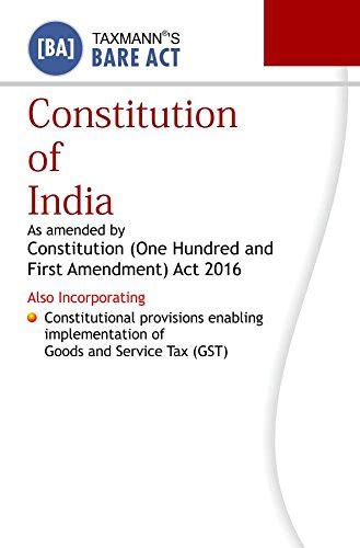 Buy Constitution of India (Bare Act) (2016 Edition) Book Online at Low ...