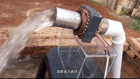 DIY水锤泵，自制无动力水泵的详细制作过程_haoDIY创好电子音响电脑科技DIY小制作发明