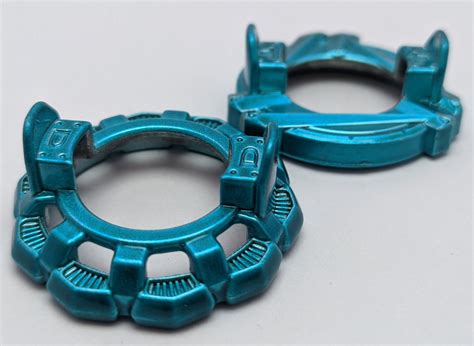TAKARA TOMY - NEW Forge Disks Down, Triple [Blue] - Beyblade Burst ...