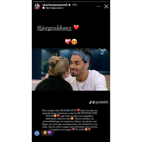 "Tan romántico y tan sabio": Skarleth Labra celebró el cumpleaños de ...