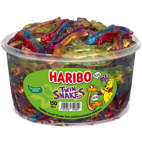 Haribo Twin Snakes 150er | Online kaufen im World of Sweets Shop