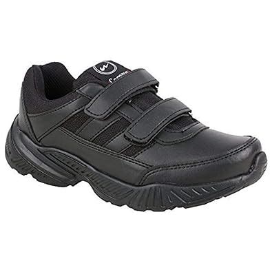 Buy Campus Boys' Black School Shoes -6 UK at Amazon.in