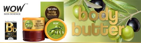 Buy WOW Skin Science Rich Olive Body Butter - No Parabens, Silicones ...