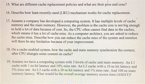 Image result for Cache replacement policies LRU Algorithm