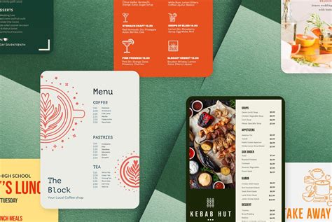 Image result for Menu Design Ideas