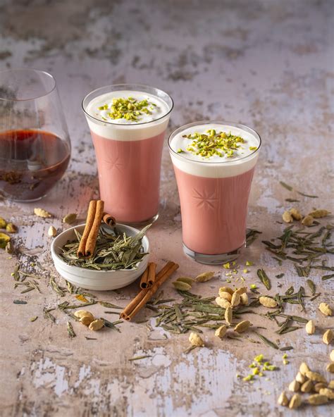 Kashmiri Tea Kashmiri Chai (Pink Tea Or Noon Chai) Breakfast