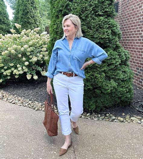 Chambray Shirt Women