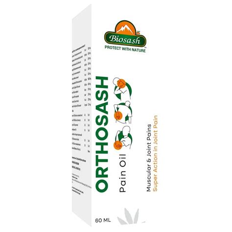 ORTHOSASH PAIN OIL | Biosash
