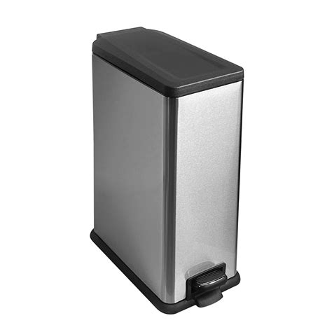 Amazon.com: JM ·YIPENG 12 Gallon Trash Can with Lid，45L Kitchen Garbage ...