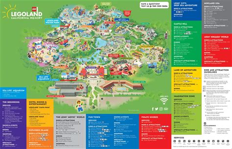 Printable Map Of Legoland California